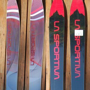 LA SPORTIVA Tempo Alpine Telemark Tour Backcountry Skis 190 cm - NEW